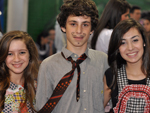 Julia Frage, Gabriel Garcia e Vitoria Martins