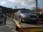 Carro roubado  encontrado pela polcia