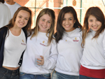 Greyce Mller, Luisa Carvalho, Leticia Marques e Vitoria Bernardino