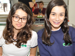 Beatriz Cardoso e Maria Eduarda Santiago