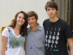 Iris Palo, Lucas Laub e Pedro Belluomini 