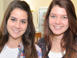 Juliana Chiabone e Laura Hoffemann