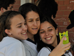 Amanda Gaspar, Ingrid Duarte e Grace Angelica