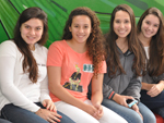 Maria Eduarda Kretzer, Paula Cunha, Bruna Vaz e Isadora Carps