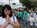 Procisso no Rio Itaja-Au marca as comemoraes do dia de Nossa Senhora Aparecida em Blumenau
