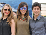 Brbara Schmidt, Lais Baschirotto e Ivan Baschirotto