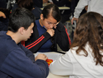 Adriano Nodredo, Giovana Pires e Carolina Kremer