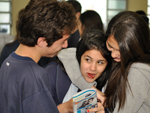 Kalvan Fonseca, Mariah Caciatore e Leonora Rodrigues