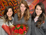 Marina Bitencourt, Alanis Flor e Amanda Gloria