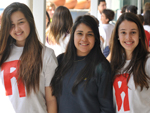 Julia Origio, Mariana Humes e Julia Zapelini