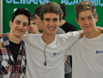 Igor Santiago, Alexandre Bender e Leon Banah