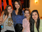 Caroline Maroli, Gabrielly Moecke, Wendy Pereira e Ewelyn Cardoso