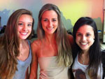 Fernanda Jotz, Giovanna Luzardo e Carolina Ely