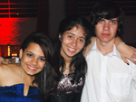 Alexandra de Melo, Jlia Fernandes e Leonardo Batista