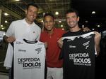 Soares prestigia a despedida de Fernandes e Wilson