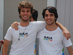 Gabriel Willeman e Felipe Clementoni