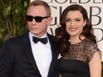 O casal de atores Daniel Craig e Rachel Weisz chegou junto na 70 edio do Globo de Ouro