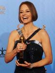 A multifacetada atriz Jodie Foster recebeu prmio especial pela trajetria nas telonas, uma homenagem da Associao de Imprensa Estrangeira de Hollywood