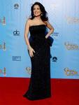 A atriz Salma Hayek apresentou uma das categorias da premiao