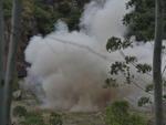 Tera-feira: Aps denuncia annima, polcia encontra mais de meia tonelada de explosivos numa residncia em Ibirama, no Alto Vale do Itaja. Batalho de Operaes Policiais Especiais (Bope) detonou os explosivos