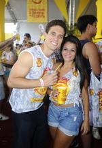 Show do cantor Latino no Skol Folia, em Florianpolis 