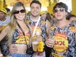 Show do cantor Latino no Skol Folia, em Florianpolis 