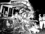 03 - 16 de janeiro de 1994 - Um choque entre um nibus de Ibirama e uma carreta de Lajeado (RS), mata nove e deixa 20 feridos em Ascurra. Grupo de romeiros retornava de encontro religioso em Balnerio Cambori.