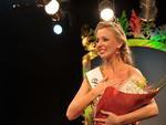 Kathleen Suzan Zwicker, a Miss Blumenau 2013, representa toda a beleza e a fora da tradio germnica 