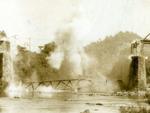 Imploso da Ponte do Salto em setembro de 1982