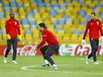 ltima treino da seleo brasileira antes de enfrentar a Espanha no Maracan.