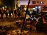 Quinta-feira: Acidente na Rua Theodoro Holtrup envolveu dois veculos