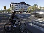 Beira Rio - Reprter do Santa percorreu 163 km de bicicleta por vrios bairros da cidade