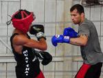 Sparring de Boxe com Caio Sanchez