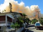 Incndio de grandes propores em So Francisco do Sul