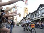 Desfile: a animao tomou conta durante todo o trajeto feito pelos grupos participantes