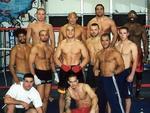 A formao do Team Punishiment, com Iha, Tito Ortiz, Chuck Liddell e outras feras