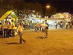 O parque de diverses da 22 Oktoberfest de Blumenau