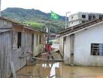 Rio do Sul  Cheias atingem seis bairros e deixam 53 pessoas em abrigos