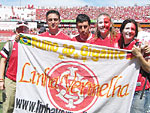 Pessoal do Consulado da Feliz. Da esquerda para a direita, Gabriela Zi, Marcos, Odair, Bruna e Mariane