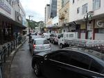 Final da tarde desta quarta-feira (4) foi de congestionamento nas principais ruas do Centro de Blumenau. A chuva, as obras realizadas pela Prefeitura e as alteraes no trnsito colaboraram para o movimento intenso.