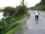 Confira cinco opes de trajetos bairro-centro para pedalar com segurana em Blumenau.  Complexo do Sesi - Av. Beira Rio
