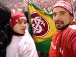 Alessandro e Carlos exibem o manto sagrado no Gigante da Beira-Rio!!! 