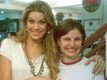 Dbora com Renata Fan em So Paulo