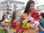 Candidatas Jssica Guarnieri, Ketrin Pletsch, Camila Haertel e Natasha Raymundo