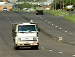 Estrada duplicada no Km 97 em Osrio 