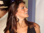 Daniela Sarahyba no lounge da C&A