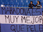 At no Olmpico Diego Maradona no  esquecido