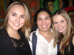 Tas Oliveira, Marlia Ertel e Alessandra Bolleick