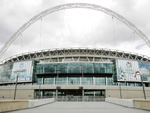 Vista geral do Estdio de Wembley, em Londres, no Reino Unido