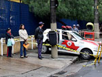 Fachada do Instituto Mdico Legal, em So Paulo, onde so identificados os corpos das vtimas do acidente da TAM 